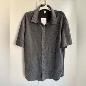 Silver glitter shirt